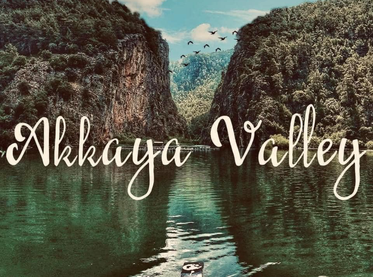 Akkaya Kuşlar Ve Vahşi Yaşam İle Gün Batımı