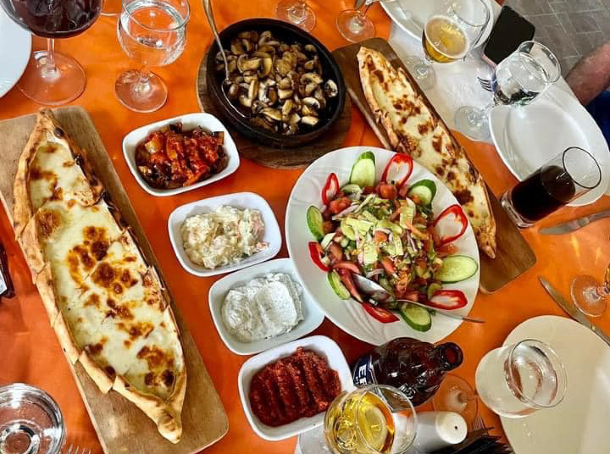 Akkaya Kuşlar Ve Vahşi Yaşam İle Gün Batımı